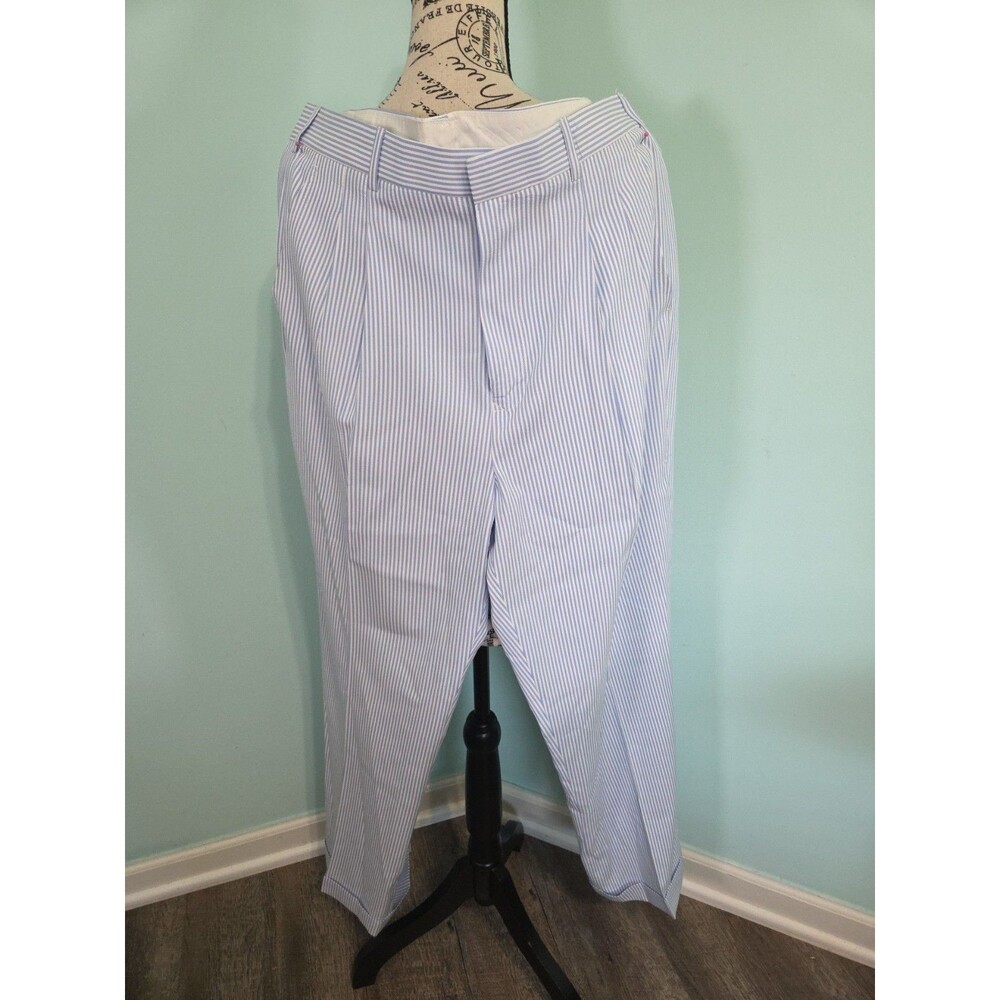 tony blake pants mens dress pants blue when striped 36x34